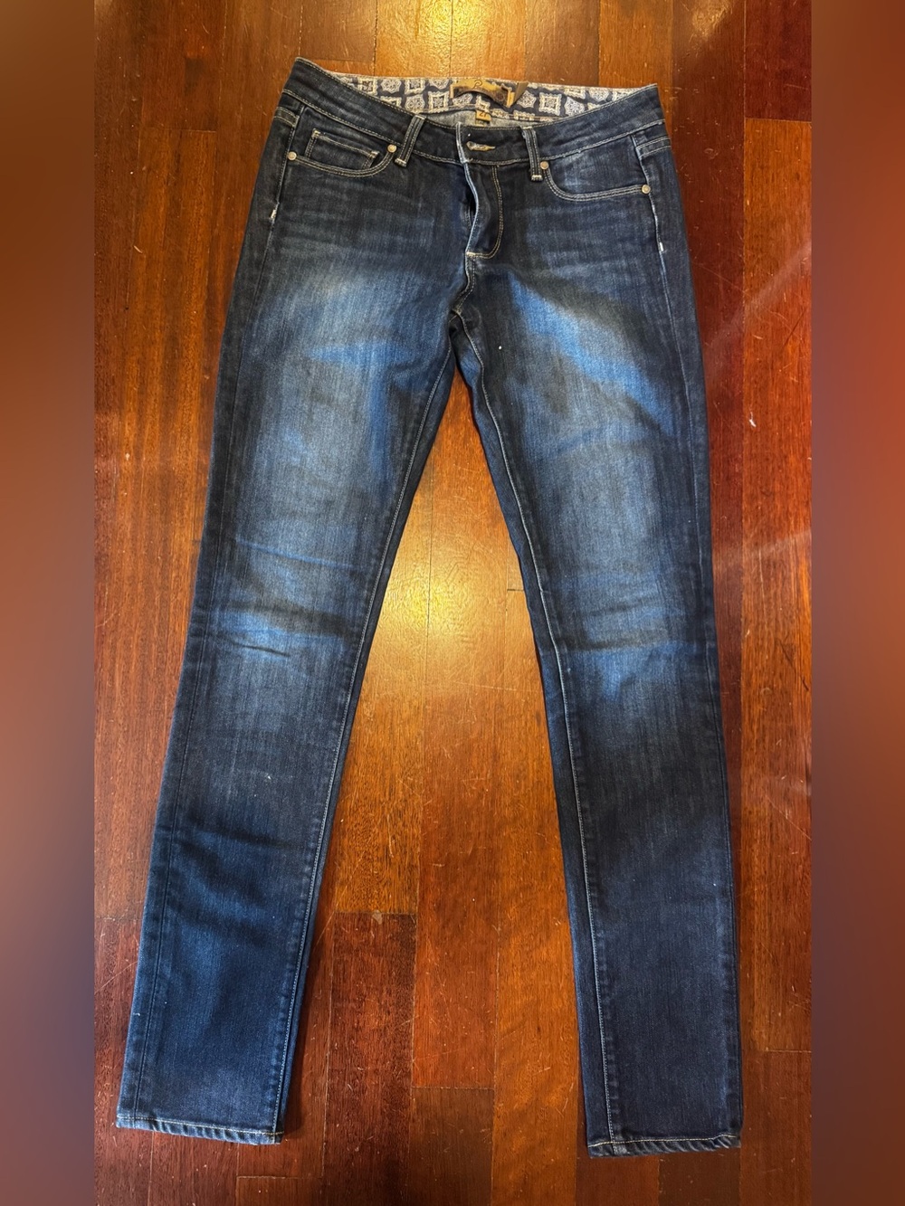 PAIGE Women's Dark Wash Skinny Jeans